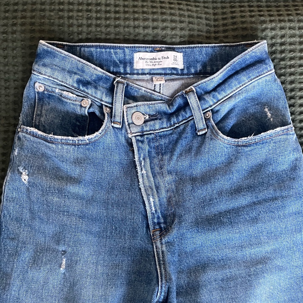Abercrombie & Fitch Blue Women's Jeans